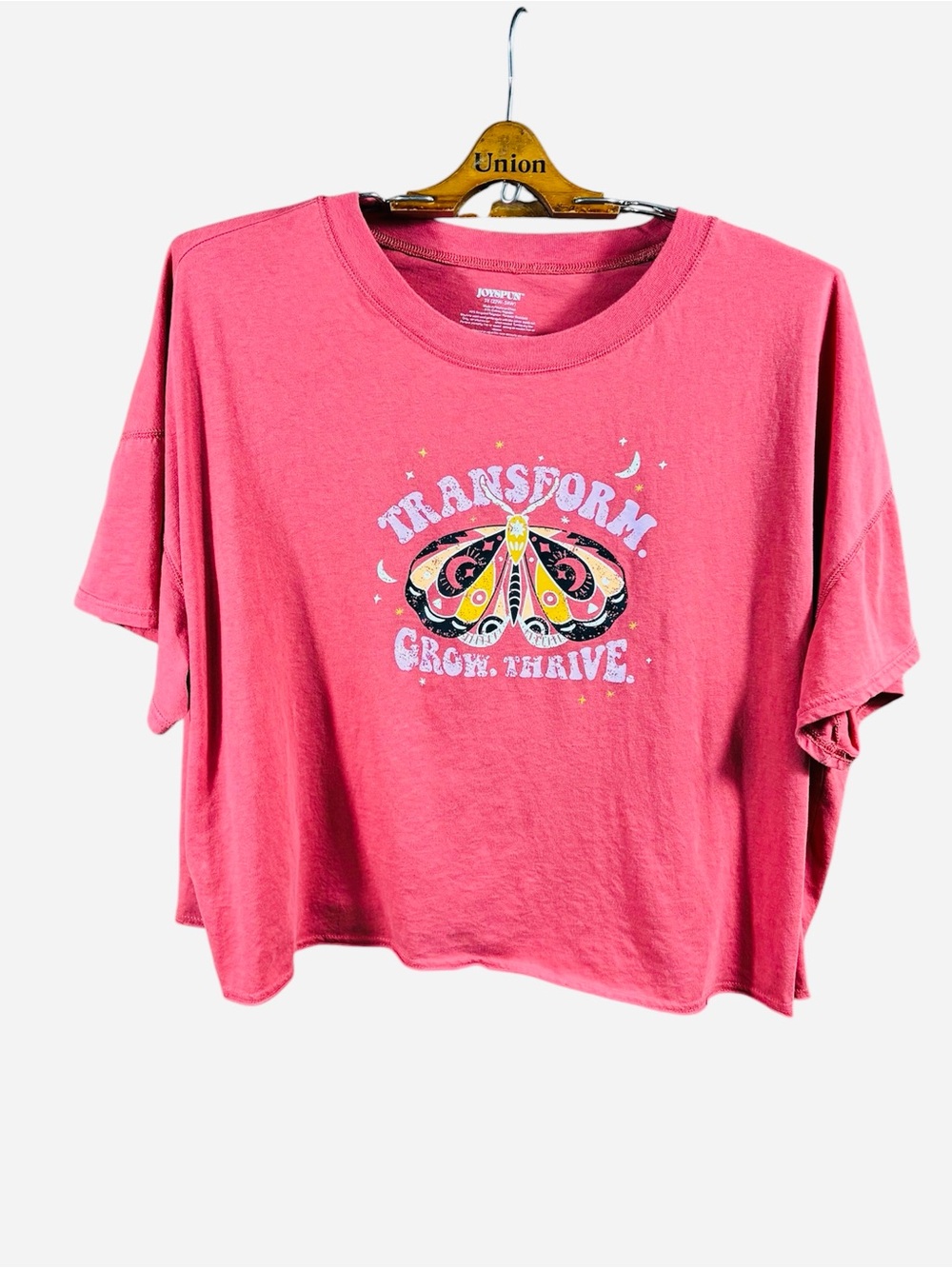 Joyspun Transform, Grow, Thrive Women’s Short Sleeve T-Shirt Size 3XL